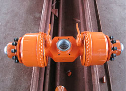 HYJX-16動(dòng)力平板車(chē)車(chē)橋